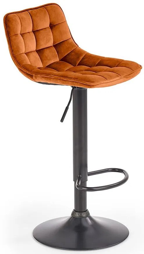 Barová Stolička H95 škorica/čierna