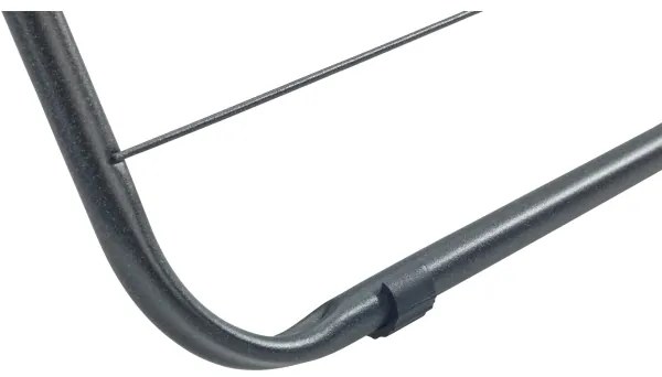 WENKO 63003100 - Sušiak na bielizeň CHAMPION 65x114 cm čierny