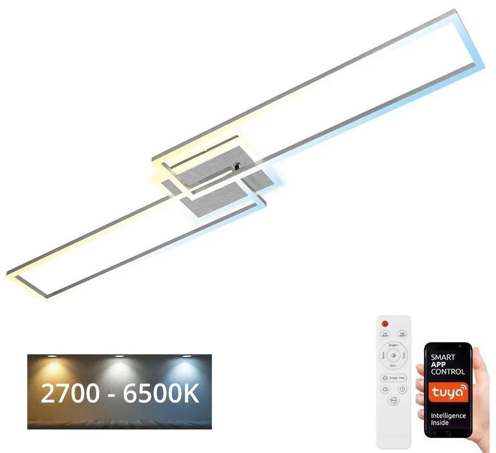 Brilo Brilo - LED Stmievateľný prisadený luster FRAME 2xLED/20W/230V Wi-Fi Tuya + DO BL1288
