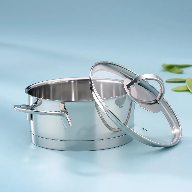 Kela Kastról so sklenenou pokrievkou CAILIN 2,5 l, 2,4 l