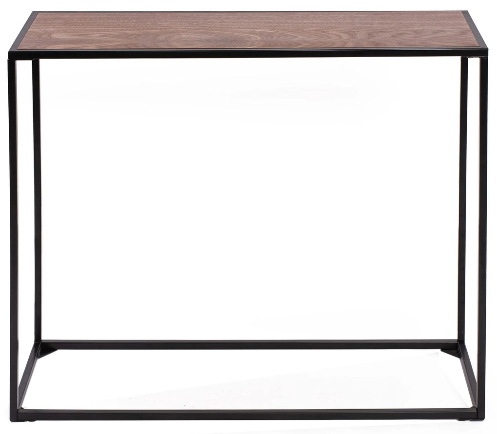 Tutumi, stolná konzola 90x30x72 cm KW-PH19087, čierna - buk, KRZ-03604
