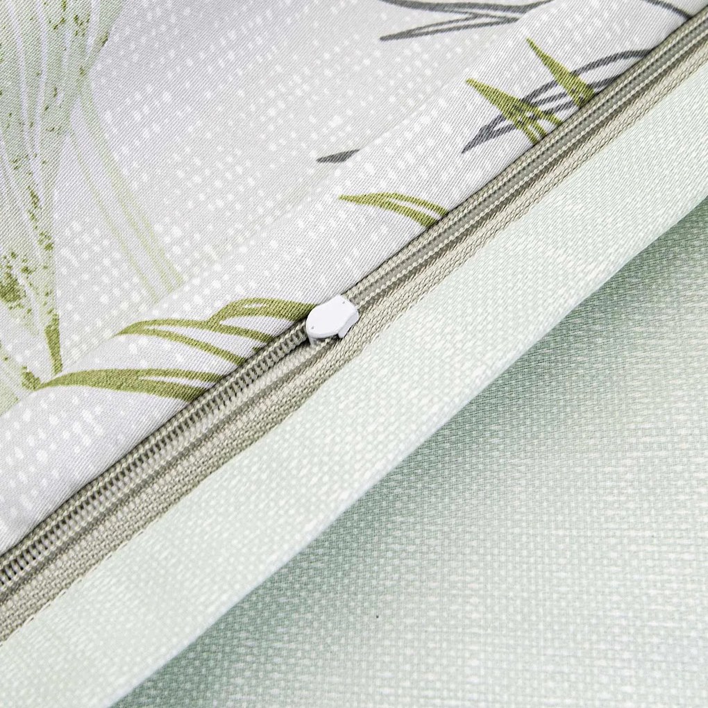 SATÉNOVÉ OBLIEČKY LUXURY PREMIUM PALMIRO 200X220 CM, 2KS 70X80 CM LISTY