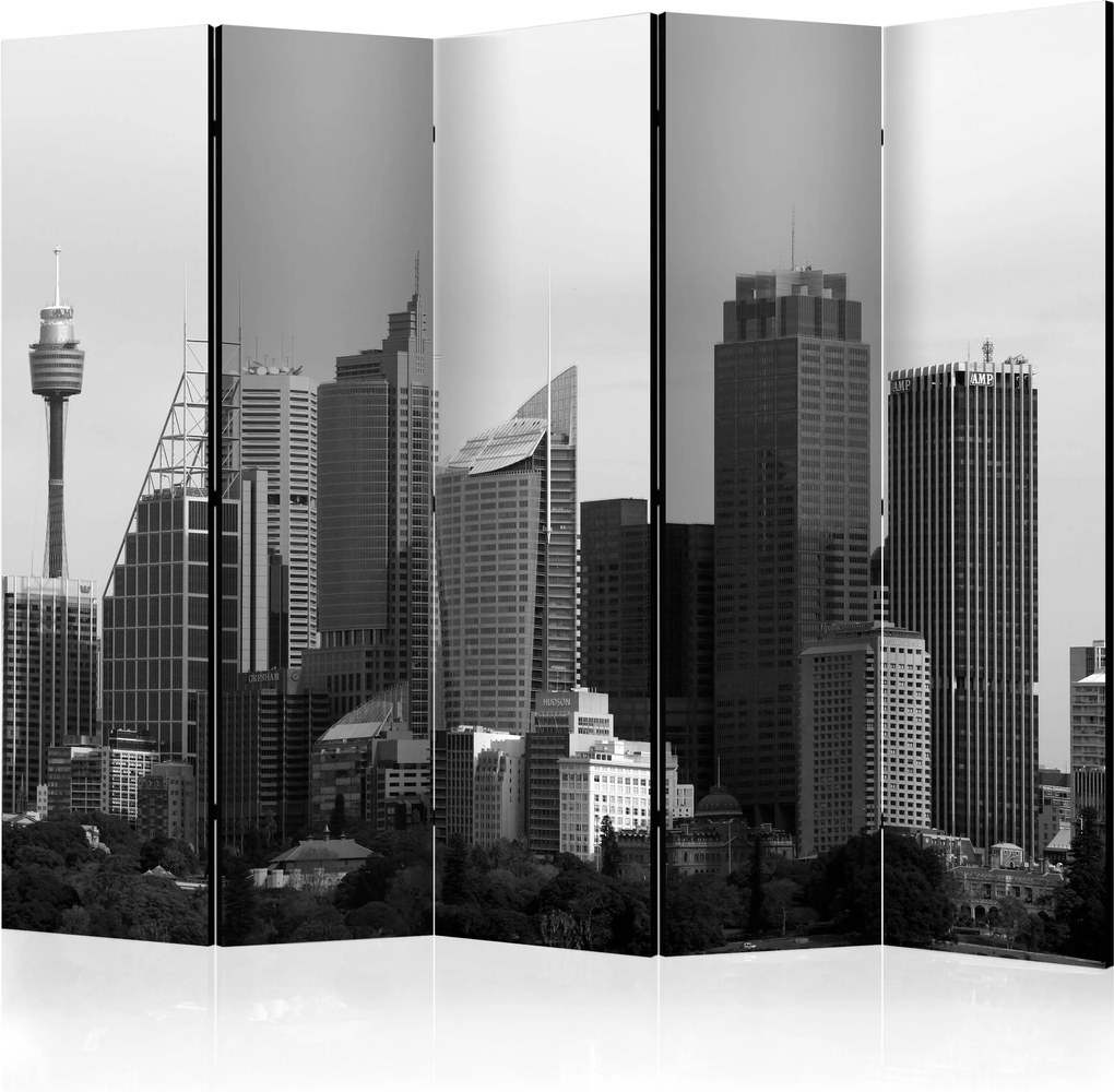 Paraván - Skyscrapers in Sydney II [Room Dividers] 225x172