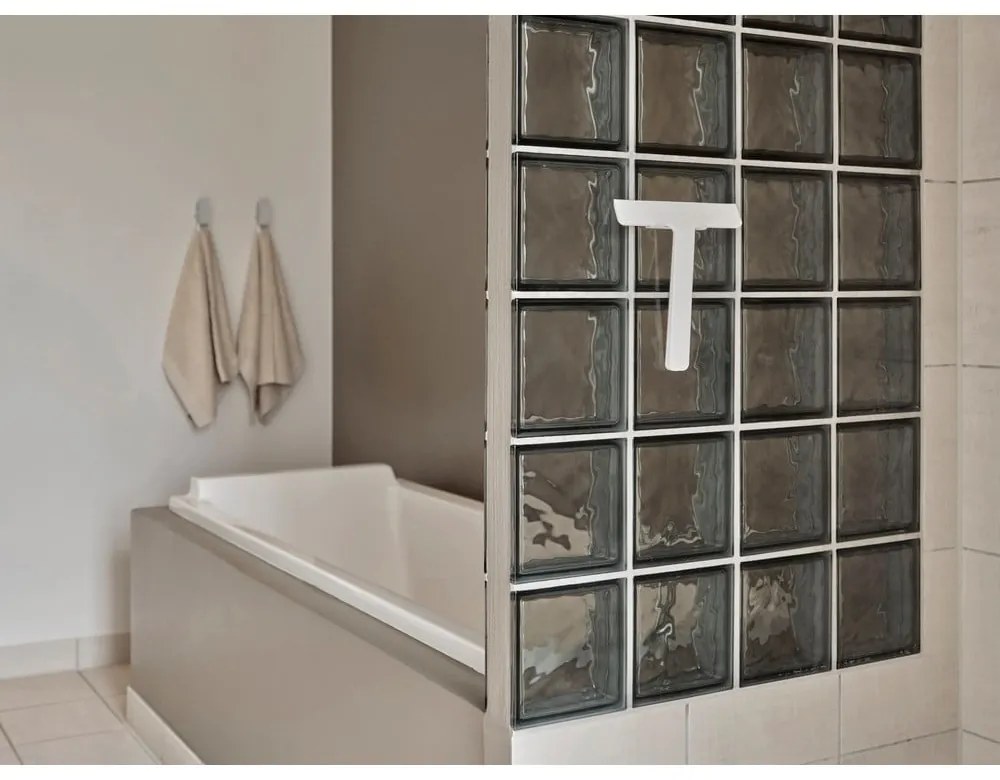 Biela stierka s držiakom 22 cm Ume – Zone