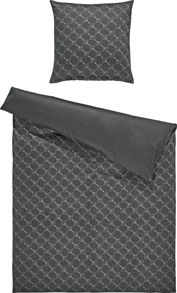XXXLutz OBOJSTRANNÁ POSTEĽNÁ BIELIZEŇ, makosatén, grafitová, 135/200 cm Joop! - Online Only bytové doplnky - 004977020302