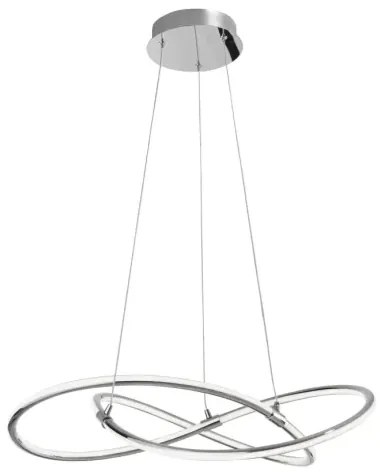 LED luster Martino 60 Chrome