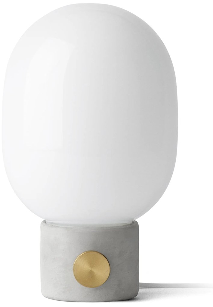 Audo Copenhagen Stmievateľná stolná lampa JWDA Concrete Light Grey/Brass