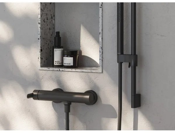 Ravak X070187 - Sprchová batéria PURI čierna