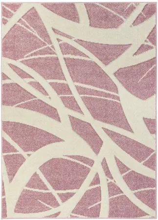 Koberce Breno Kusový koberec PORTLAND 57/RT4R, ružová, viacfarebná,67 x 120 cm