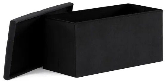 Autronic BONTEC Taburet s úložným priestorom, čierna, menčestrová látka, TAB-472 BK6 Farba: Zelená