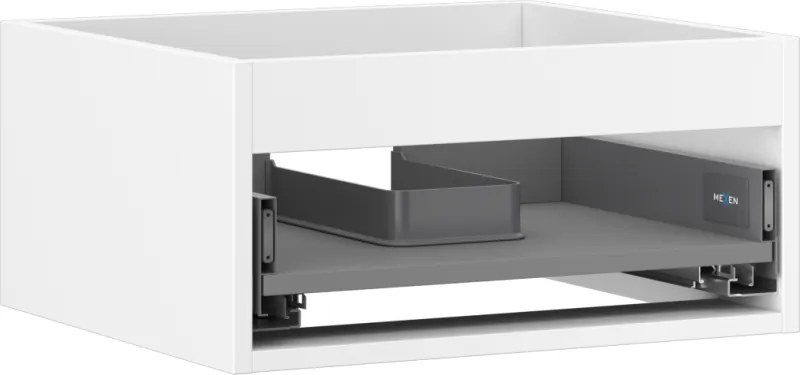 Mexen Box-A, závesná skrinka 50 cm, 1 zásuvka, biela matná, 91AX0-0500-235-1-01