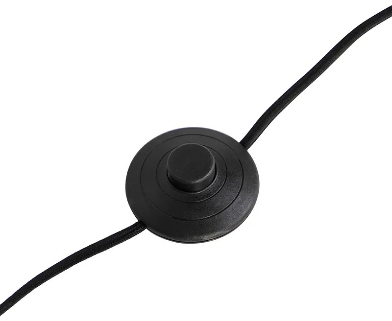 Moderná stojaca lampa čierna bez tienidla 149 cm - Simplo