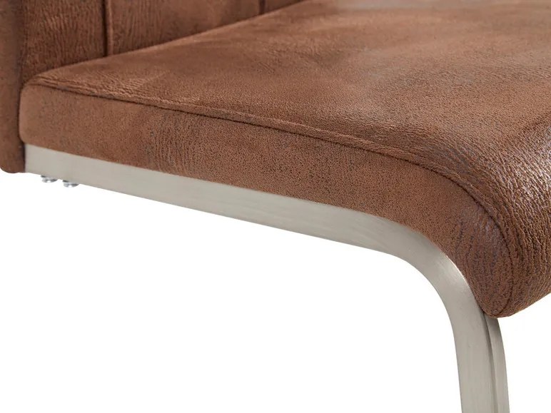 Reality Hojdacia stolička Trieste, 2 kusy (tmavohnedá)  (100328559)