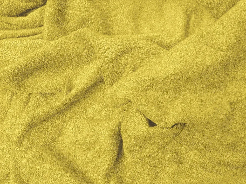 Froté plachta EXCLUSIVE žltá 200x220 cm