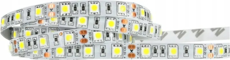 ECOLIGHT LED pásik 24V COB 9W/m 480LED 50m 8mm neutrálna farba SZ