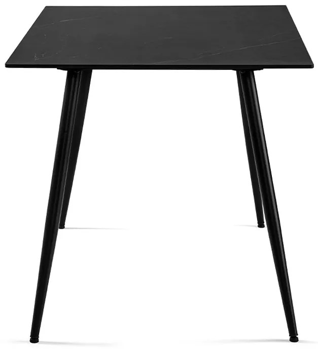 Noela Jedálenský stôl s keramickou doskou v dekore čierneho mramoru CERAMON 120