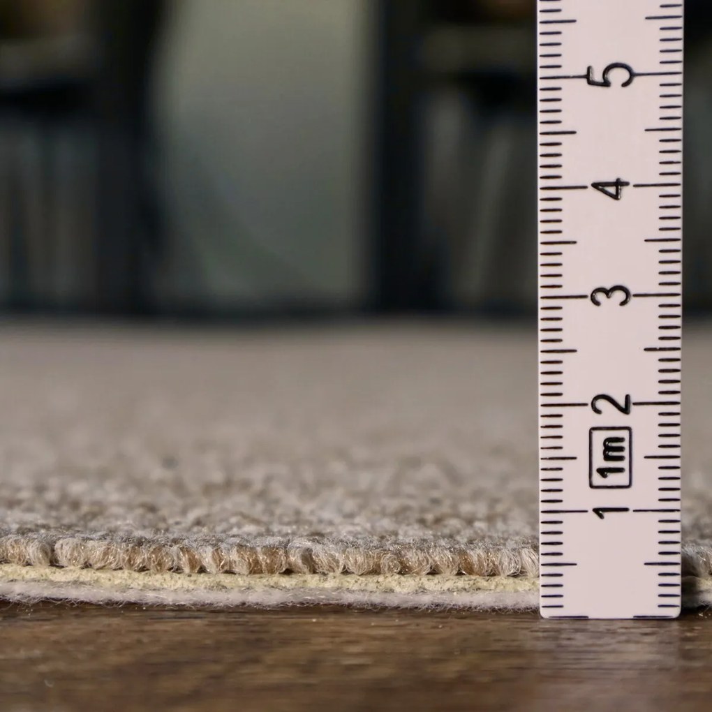 AKCIA: 👣🛡️150x300 cm Koberec metráž Rambo - Bet 70 - obšitý zo všetkých strán + protišmyková úprava, šíře, béžová, ab (mriežka), kuchyňa, Betap