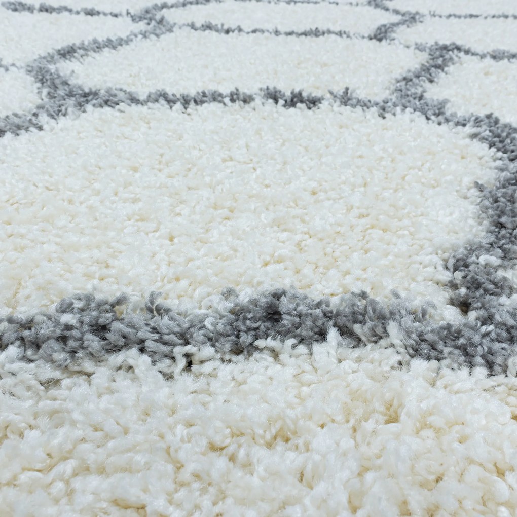 Ayyildiz Kusový koberec SALSA 3201, Krémová Rozmer koberca: 80 x 250 cm