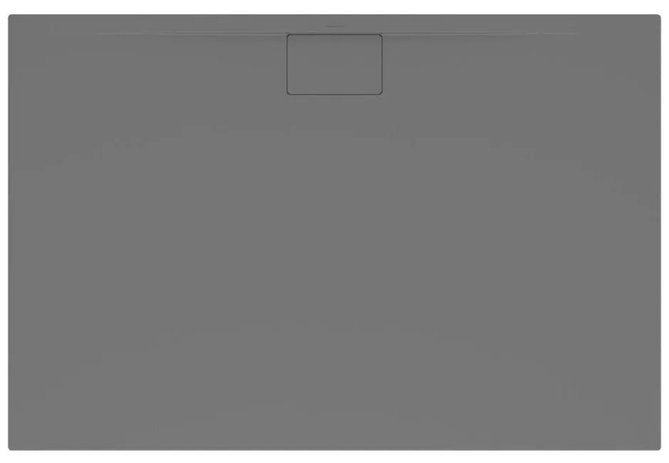 VILLEROY &amp; BOCH Architectura MetalRim obdĺžniková sprchová vanička akrylátová, štandardný model, protišmyk (B), 1200 x 900 x 15 mm, Anthracite, UDA1290ARA215V-1S
