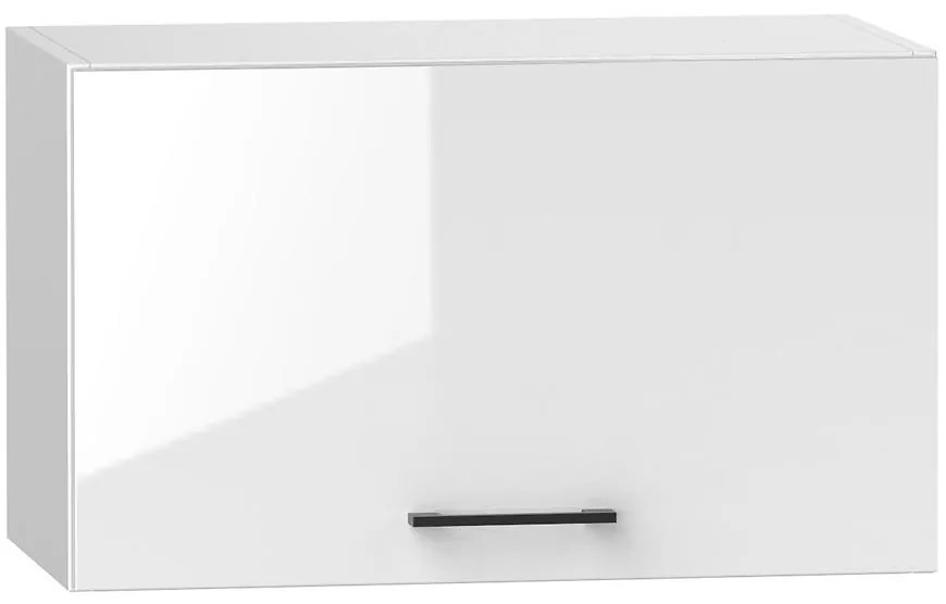 Kuchynská skrinka Oscar W60OKGR biely lesk/biela