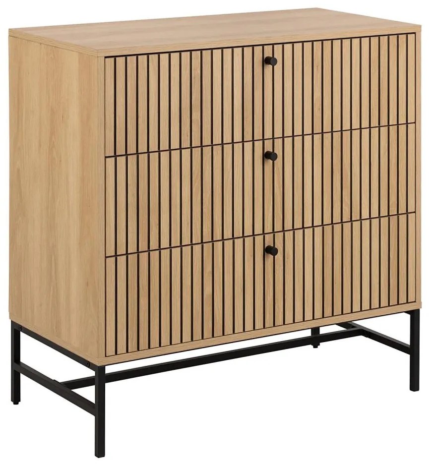 Komoda s zásuvkami OLIVIA dub