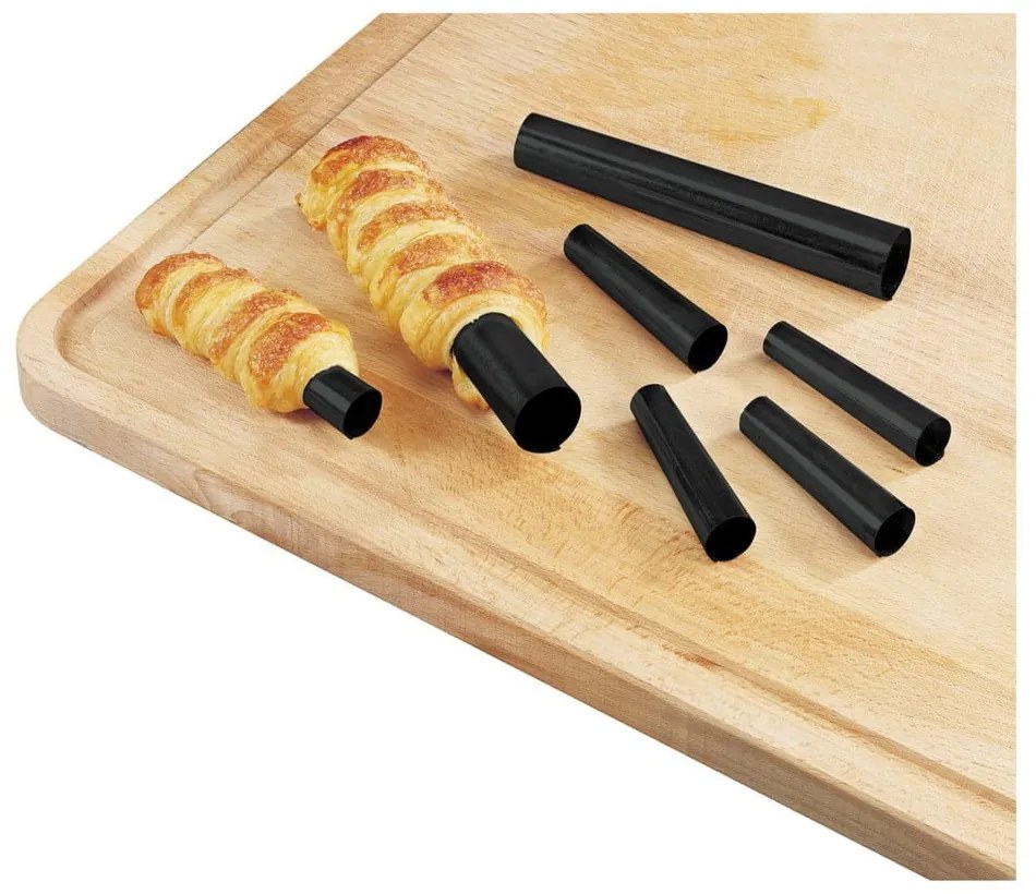 Súprava 6 kónických formiček na trubičky Zenker Bake, ø 1,3 - 1,7 cm