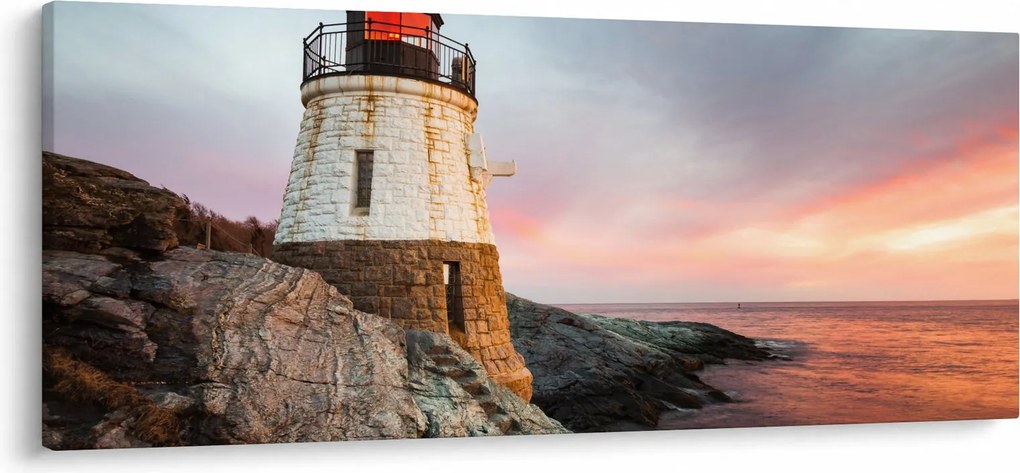 Obraz - Maják Castle Hill (120x50 cm)
