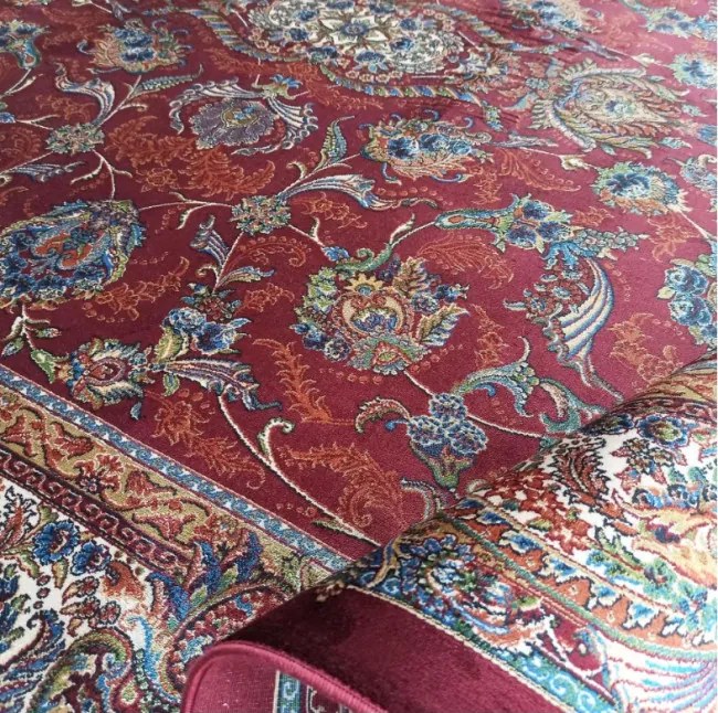 Koberec Exkluzívny Qum Silk 08 červený