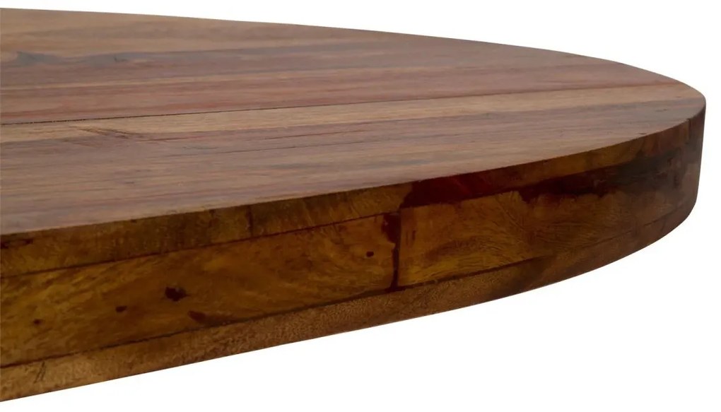 furniture-nabytek.cz - Masivní jídelní stůl Cubus z palisandru, lakovaný, hnědý – 180×100×75 cm