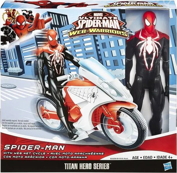 Hasbro Sada Figúrky Spidermana a jeho motorky