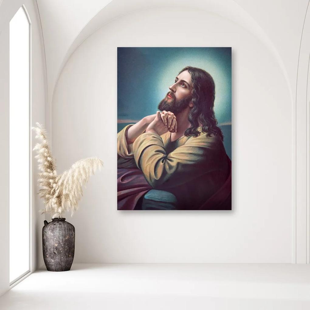 Obraz na plátně RELIGIÓZNÍ Ježíš v Olivové zahradě - 40x60 cm