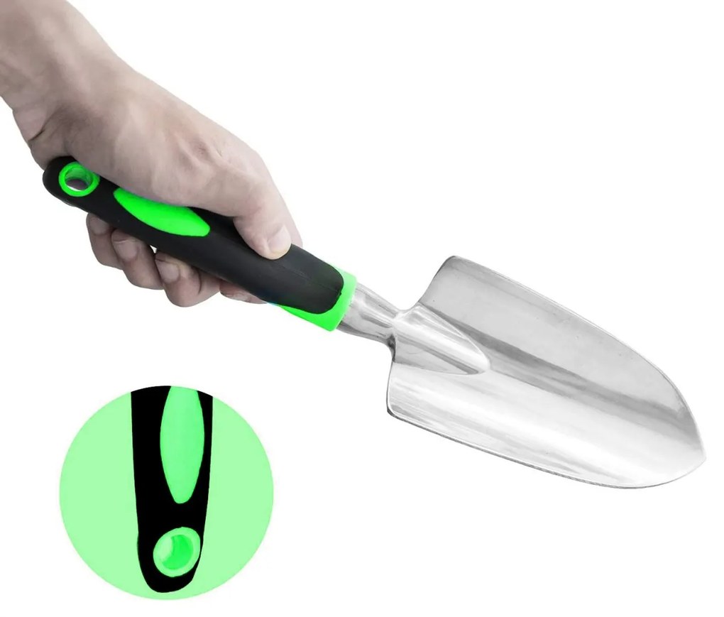 Súprava 5 ks záhradného náradia FUNAF zelená