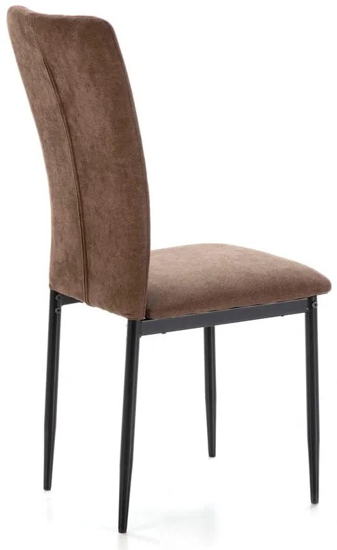 Hnedé jedálenské stoličky v súprave 4 ks Holly – Marckeric