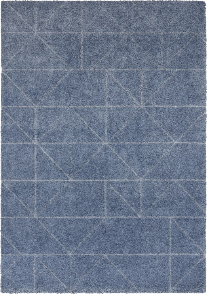 ELLE Decor koberce Kusový koberec Maniac 103645 Jeansblue/Silver z kolekce Elle - 120x170 cm