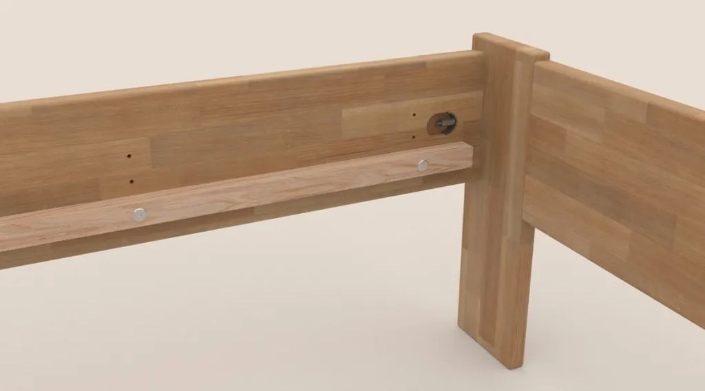 Posteľ Isolda 180x200 cm, prírodný buk