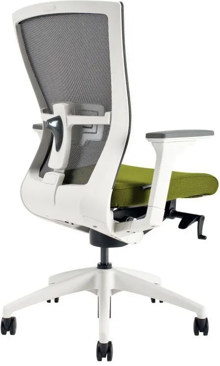 OFFICE PRO bestuhl -  bestuhl Kancelárska stolička MERENS WHITE BP zelená
