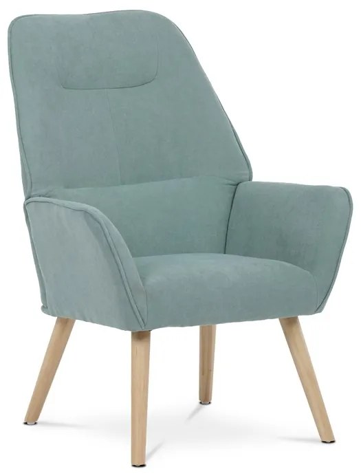 Autronic BONTEC Kreslo, modrá látka, AK-312 BLUE2 Farba: Žltá