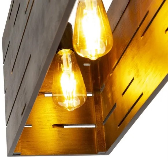 Prisadený luster CUBO 3xE27/60W/230V