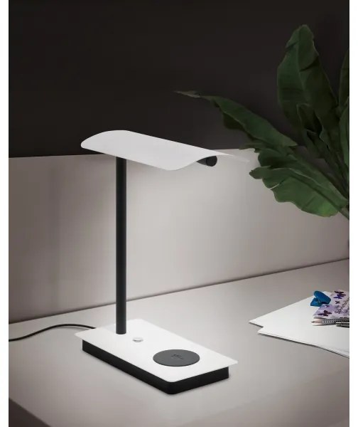 Eglo 99828 - LED Stmievateľná dotyková stolná lampa ARENAZA LED/5,8W/230V biela