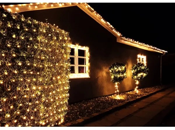 Immax NEO 07756L - LED RGBW vonkajšia svetelná reťaz 400×LED/10 funkcií 43 m IP44 Wi-Fi Tuya