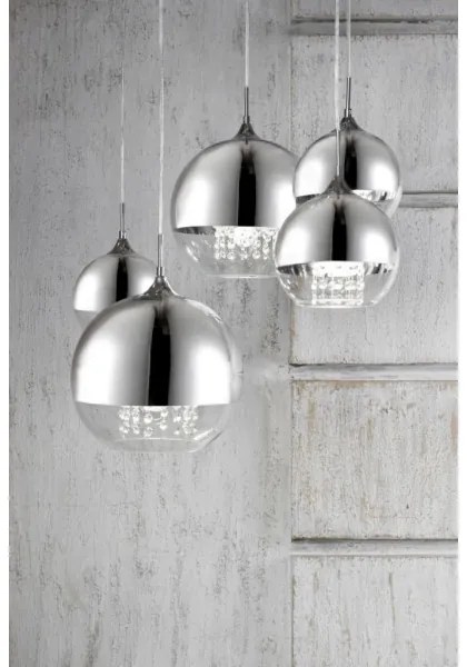 Maytoni P140-PL-170-5-N - Luster na lanku FERMI 5xE27/60W/230V chróm