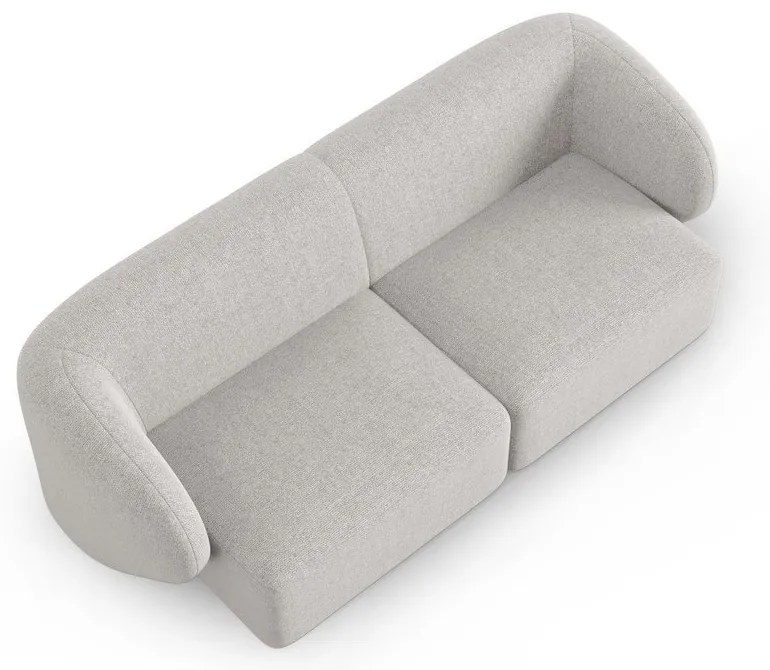 Svetlosivá ženilková pohovka 188 cm Paolo – Milo Casa