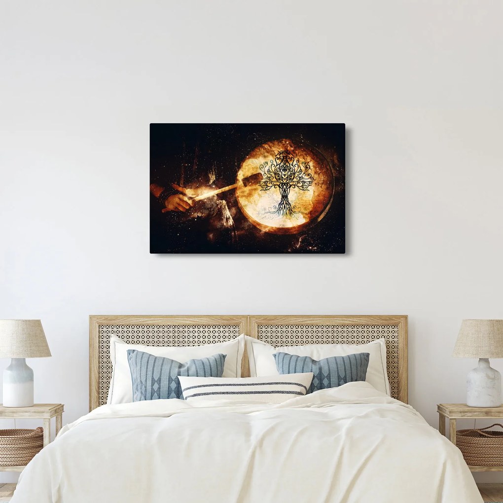 Obraz - Tajomný strom života (90x60 cm)