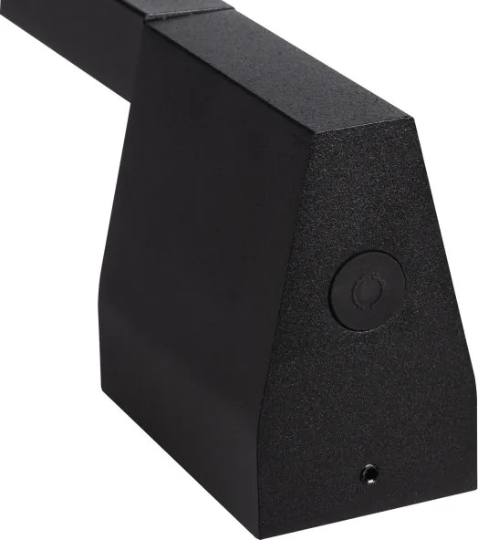 Kanlux 45870 - YALTE vonkajšie nástenné LED svietidlo LED/9W/230V 3000/4000/6500K IP54 čierne