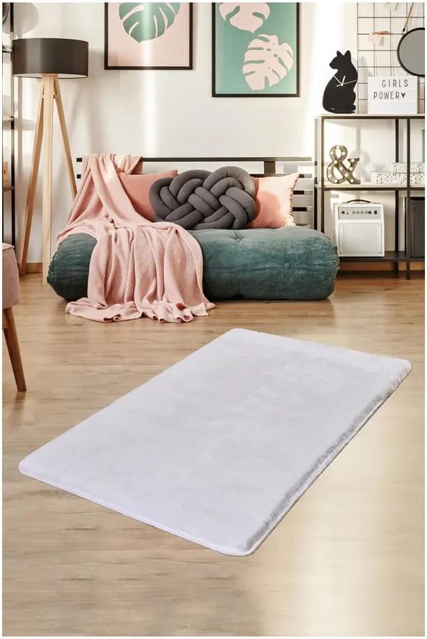 Biely koberec Milano, 140 × 80 cm | BIANO