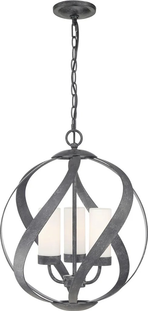 XXXLutz VONKAJŠIE ZÁVESNÉ SVIETIDLO, 40.7/56.4 cm Elstead Lighting - Série svietidiel - 009093118301