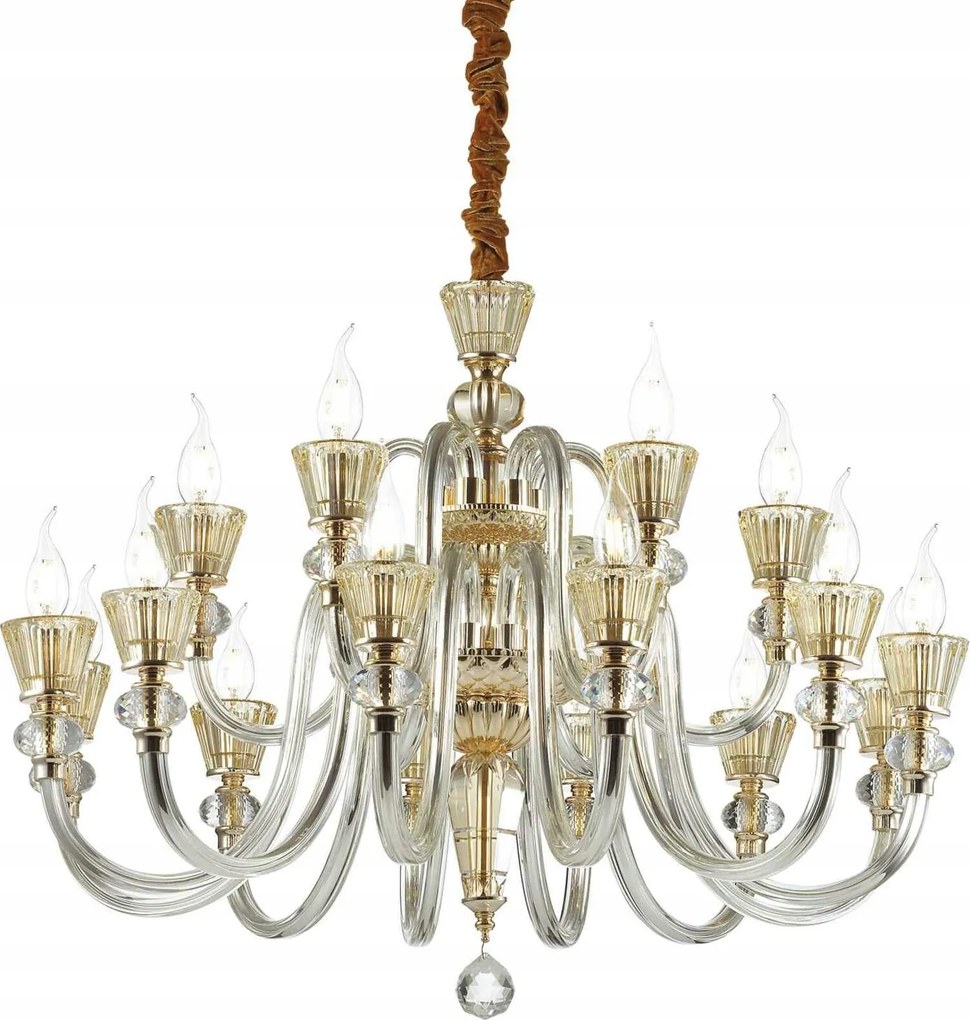 Závesný luster Ideal Lux Strauss SP18 140629