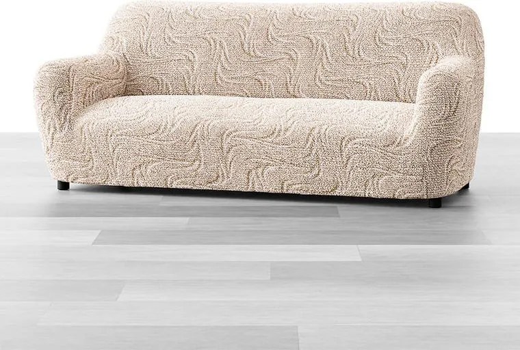 Bielastické poťahy BRILLANTE béžové trojkreslo (š. 170 - 220 cm)