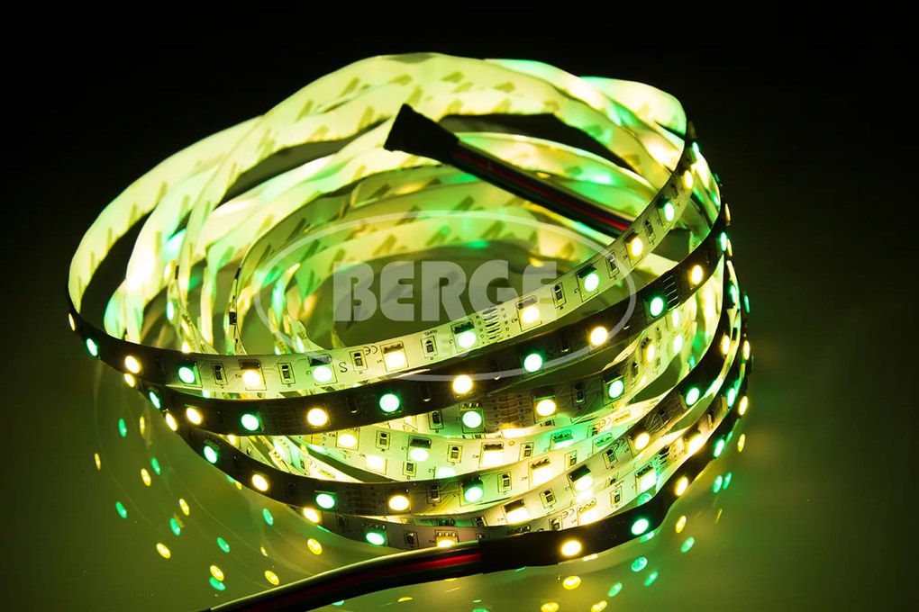 BERGE LED pásek - SMD 5050 - RGB+WW - 5 m - 60 LED/m - 14,4 W/m - IP20