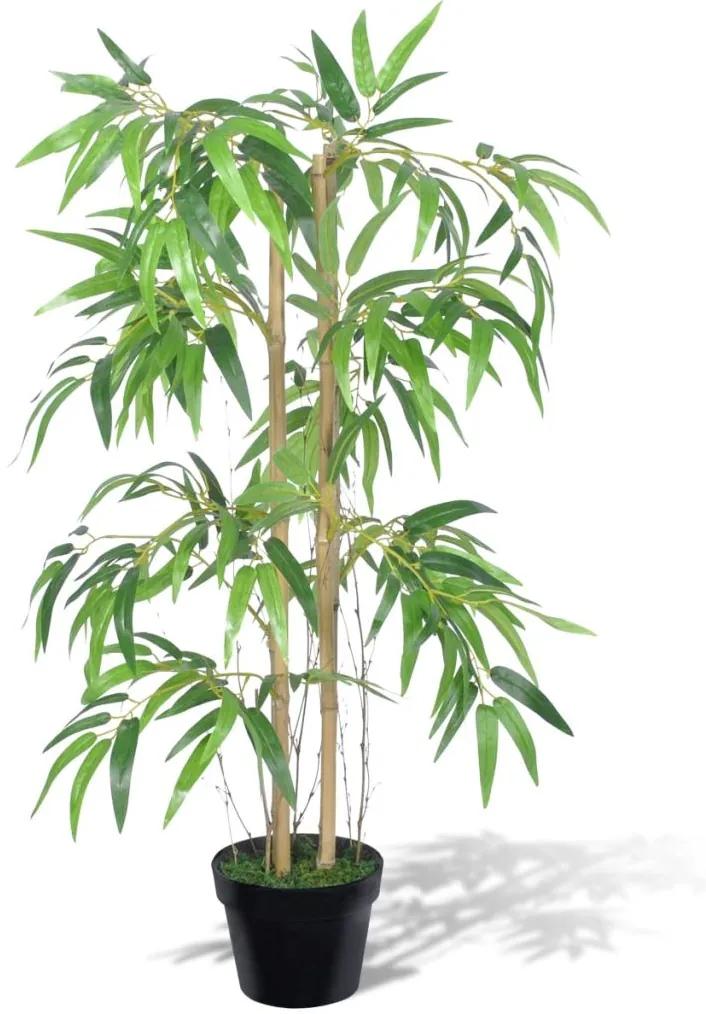 vidaXL Umelá rastlina v kvetináči, bambus "Twiggy" 90 cm